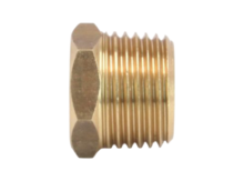 messing verloopstuk luchtkoppeling - verloopnippel - 1/2&#039;&#039; naar 3/8&#039;&#039; - asta