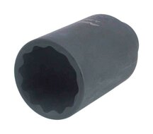 twaalfkant verlengde krachtdop - 35 mm - 1/2 duims aansluiting - slagdop - impact dop - rateldop - asta