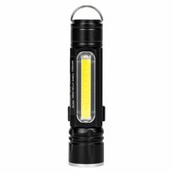 tactical led zaklamp 300 lumen - oplaadbare looplamp - werklamp - zaklamp - kmr