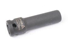 twaalfkant verlengde krachtdop - 12 mm - 1/2 duims aansluiting - slagdop - impact dop - rateldop - asta