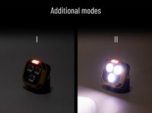 werklamp cob oplaadbaar - 3000 lumen - ledlamp - bouwlamp - kmr