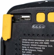 werklamp cob oplaadbaar - 3000 lumen - ledlamp - bouwlamp - kmr