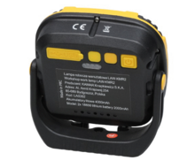 werklamp cob oplaadbaar - 3000 lumen - ledlamp - bouwlamp - kmr