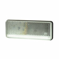 led zijmarkeringslamp universeel wit 2x led - contourlamp - led zijlamp - breedtelamp