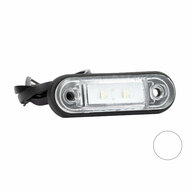 led zijmarkeringslamp universeel wit 2x led - led contourlamp - zij lamp - breedtelamp