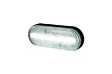 led zijmarkeringslamp universeel wit 12x led - led contourlamp - led zijlamp - breedtelamp