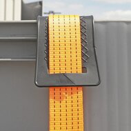 ladingbeschermer voor spanbanden - rubberen mat 290x105 mm - hoekbescherming klein - beschermrubber voor spanband&nbsp;