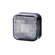 led zijmarkeringslamp universeel wit 4x led - contourlamp - zij lamp - led breedtelamp