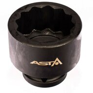 twaalfkant krachtdop - 50 mm - 3/4 duims aansluiting - slagdop - impact dop - rateldop - asta