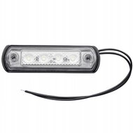 led zijmarkeringslamp universeel wit 4x led - contourlamp -  led zij lamp - breedtelamp
