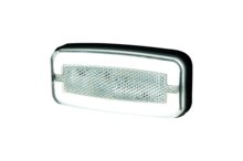 led zijmarkeringslamp universeel wit 24x led - led contourlamp - zij lamp - breedtelamp