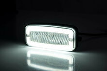led zijmarkeringslamp universeel wit 24x led - led contourlamp - zij lamp - breedtelamp