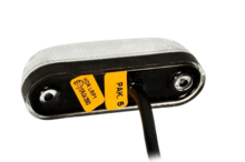 led zijmarkeringslamp universeel wit 3x led - contourlamp - zij lamp - led breedtelamp