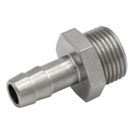 slangpilaar tule - 6mm - 3/8 duims - uitwendig draad - slang pilaar - mannelijk