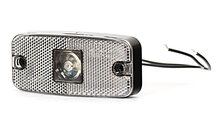 led zijmarkeringslamp universeel wit 1x led - contourlamp - zij lamp - breedtelamp - was