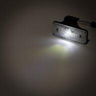 led zijmarkeringslamp universeel wit 2x led - contourlamp - zij lamp - led breedtelamp