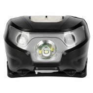 oplaadbare hoofdlamp 100 lumen - ledlamp - koplamp - bouwlamp - kmr