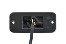 led zijmarkeringslamp universeel wit 1x led - led contourlamp - zijlamp - breedtelamp