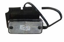 led zijmarkeringslamp universeel wit 1x led - led contourlamp - zijlamp - breedtelamp