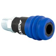 euroline veiligheidssnelkoppeling - 1/2 duims - uitwendig draad - mannelijk - asta