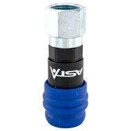 euroline veiligheidssnelkoppeling - 1/2 duims - inwendig draad - vrouwelijk - asta