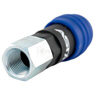 euroline veiligheidssnelkoppeling - 3/8 duims - inwendig draad - vrouwelijk - asta