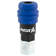 euroline veiligheidssnelkoppeling - 3/8 duims - inwendig draad - vrouwelijk - asta