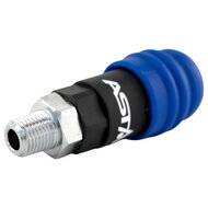 euroline veiligheidssnelkoppeling - 1/4 duims - uitwendig draad - mannelijk - asta