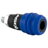 euroline veiligheidssnelkoppeling - 1/4 duims - uitwendig draad - mannelijk - asta