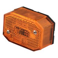 zijmarkeringslamp universeel oranje 12/24 volt - contourlamp - zij lamp - breedtelamp - asp&ouml;ck