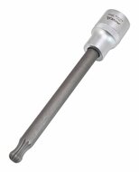 m10 twaalfkant spline dop uitwendig - 140 mm - 1/2 duims aansluiting - veeltanddop - meertanddop - spline bit - asta