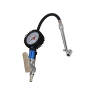 bandenpomp - bandenspanningsmeter - 1/4 duims aansluiting - luchtpomp - zelfklemmend