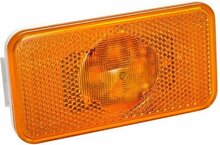 led zijmarkeringslamp universeel oranje 12/24 volt - contourlamp - led zijlamp - breedtelamp