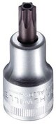 torxdop t70 - 1/2 duims aansluiting - 55 mm - met doorlopende boring - torx socket - torx bit - seneca