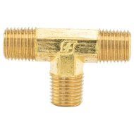 luchtkoppeling 1/4 duims buitendraad - t-knelkoppeling - t-stuk koppeling - perslucht koppeling - asta