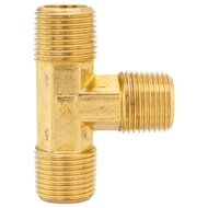 luchtkoppeling 3/8 duims buitendraad - t-knelkoppeling - t-stuk koppeling - perslucht koppeling - asta