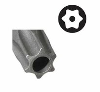 torxdop t55 - 1/2 duims aansluiting - 55 mm - met doorlopende boring - torx socket - torx bit - seneca