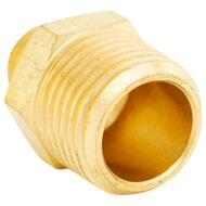 messing verloopstuk luchtkoppeling - 1/2&#039;&#039; naar 1/4&#039;&#039; - verloopnippel - luchtnippel - asta