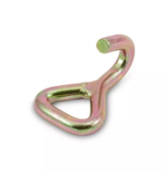 geprofileerde vinger haak - 25 kn - 5 ton - sjorhaak - spanband haak - haak