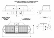 zijmarkeringslamp oranje - markeringslamp met houder - positielamp 12 volt - contourlamp - horpol
