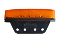 markeringslamp oranje met houder - zijmarkeringslamp - positielamp 12 volt - contourlamp - horpol