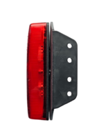 markeringslamp rood met houder - zijmarkeringslamp - positielamp 12 volt - contourlamp - horpol