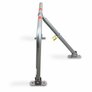 parkeerstop klapbaar - parkeerbeugel met slot - parkeer stop beugel - parkeerblokkade