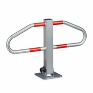 parkeerbeugel klapbaar - parkeerstop met slot - parkeer stop beugel - parkeerblokkade