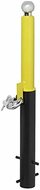 aanhanger parkeerpaal 50mm kogel  - steunpaal - stationair slot - disselslot paal