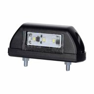 led kentekenverlichting wit 12/24 volt 3x led - kentekenlamp - kenteken verlichting - numberplate lamp