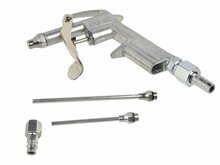 blaaspistool 5 delig - luchtspuit - spuitpistool - afblaas pistool - geko