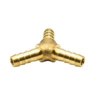 pneumatisch t-stuk verbindingskoppeling &ndash; messing slangkoppeling &ndash; 8 mm &ndash; luchtslang splitter