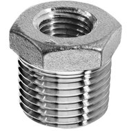 verloopstuk luchtkoppeling - 3/8'' naar 1/4'' - draad nippel - verloopnippel - asta