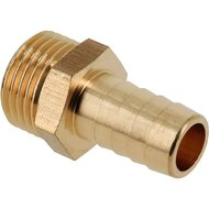 slangpilaar tule 9mm - 1/2 duims - uitwendig draad - slang pilaar - slangaansluiting - asta